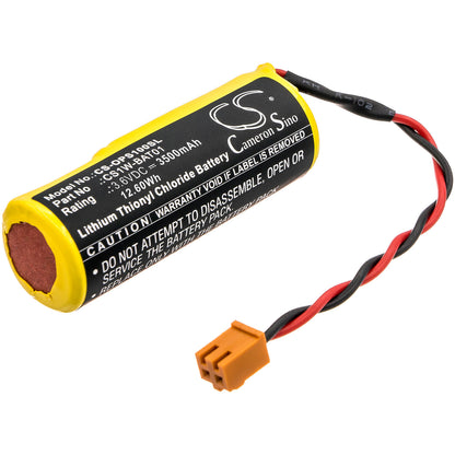 3.6V, 3500mAh, Li-SOCl2 Battery fits Omron, Cs1, Cs1h, 12.6Wh