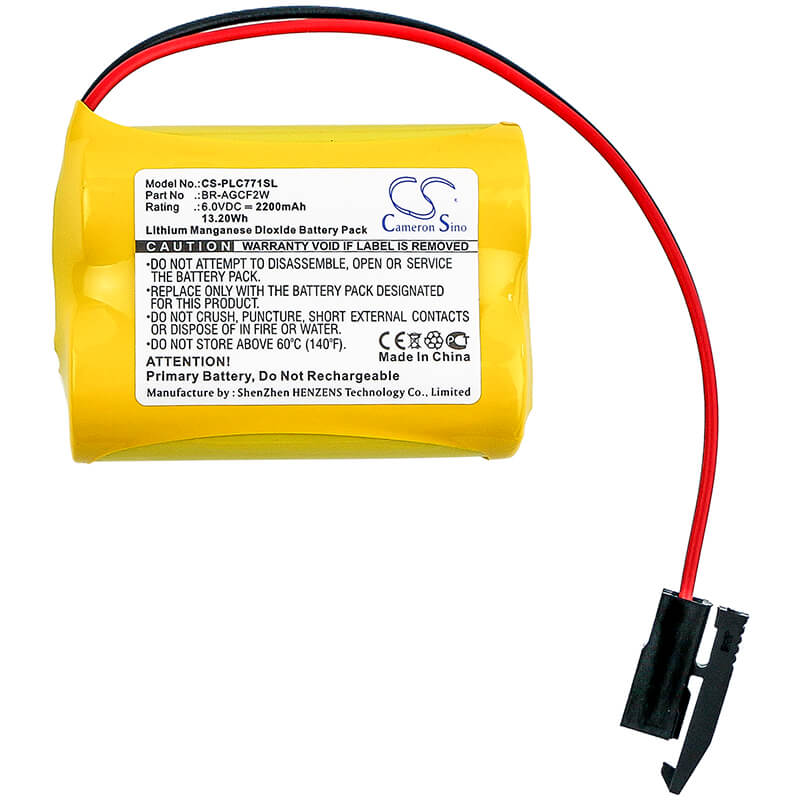 6.0V, 2200mAh, Li-MnO2 Battery fits Ge, A06b-6093-k001, A98l-0031-0011/l, 13.2Wh