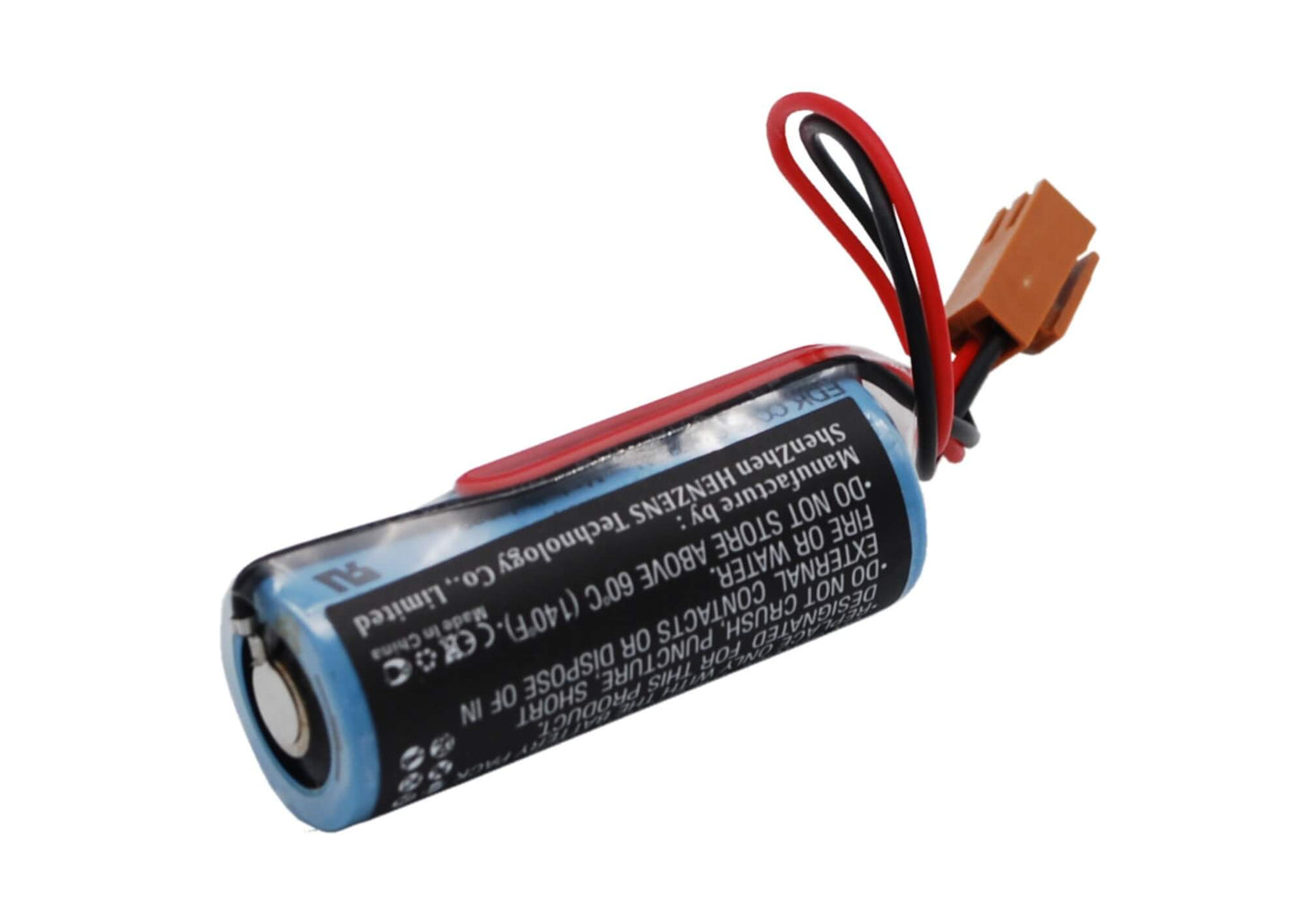 3.0V, 2000mAh, Li-MnO2 Battery fits Cutler Hammer, 44a724534-001, A02b0118k111, 6Wh