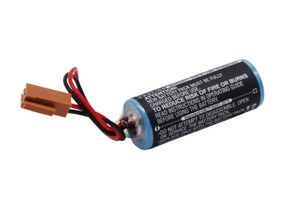 3.0V, 2000mAh, Li-MnO2 Battery fits Cutler Hammer, 44a724534-001, A02b0118k111, 6Wh