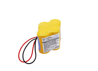 6.0V, 2900mAh, Li-MnO2 Battery fits Ge, Fanuc Amplifier Alpha Isv, Fanuc Amplifier Beta Isv, 17.4Wh