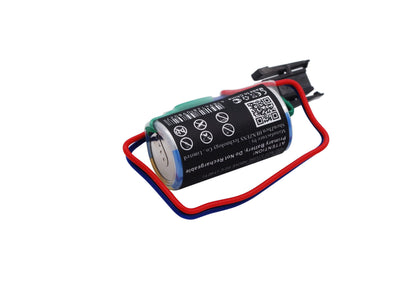 3.6V, 1700mAh, Li-MnO2 Battery fits Mitsubish, A1fxcpu, A1s, 6.12Wh