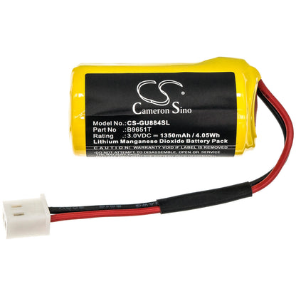 3.0V, 1350mAh, Li-MnO2 Battery fits Texas Instruments, 305, 305-batt, 4.05Wh