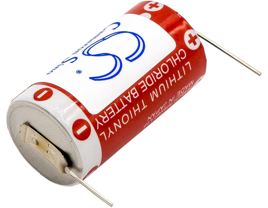 3.6V, 1600mAh, Li-SOCl2 Battery fits Maxell, Er17/33, 5.76Wh