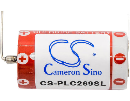 3.6V, 1600mAh, Li-SOCl2 Battery fits Maxell, Er17/33, 5.76Wh