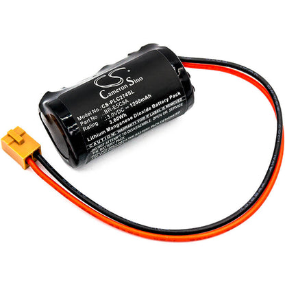3.0V, 1200mAh, Li-MnO2 Battery fits Panasonic, Comp-239, 3.6Wh