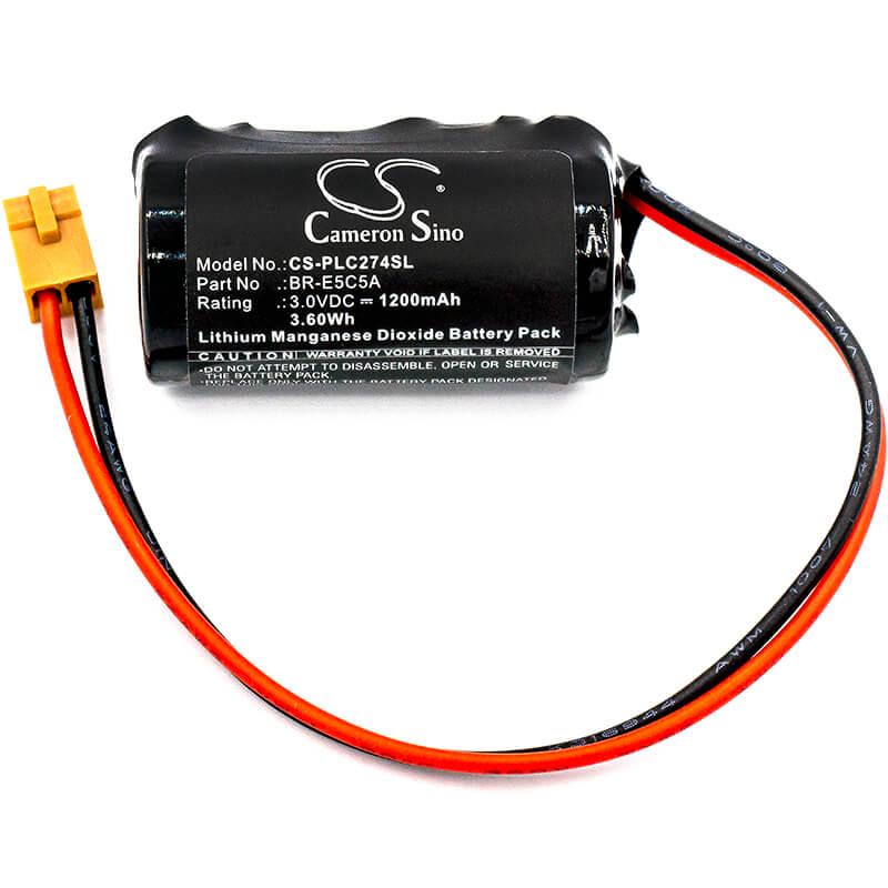 3.0V, 1200mAh, Li-MnO2 Battery fits Panasonic, Comp-239, 3.6Wh
