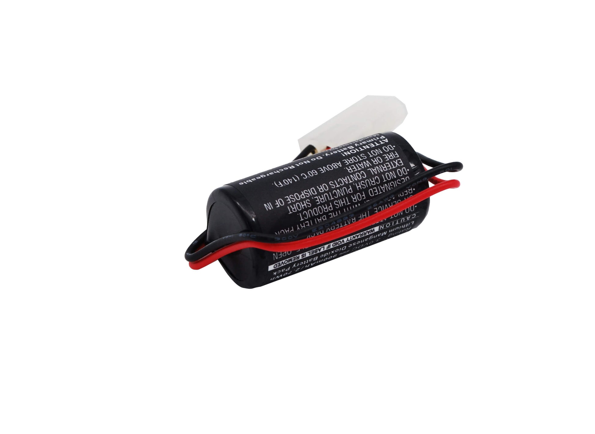 3.0V, 900mAh, Li-MnO2 Battery fits Modicon, 984x, 984x-008, 2.7Wh