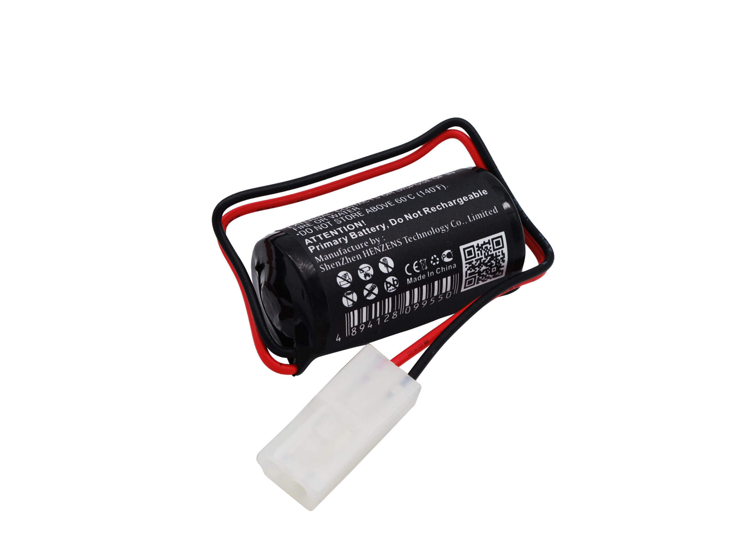 3.0V, 900mAh, Li-MnO2 Battery fits Modicon, 984x, 984x-008, 2.7Wh