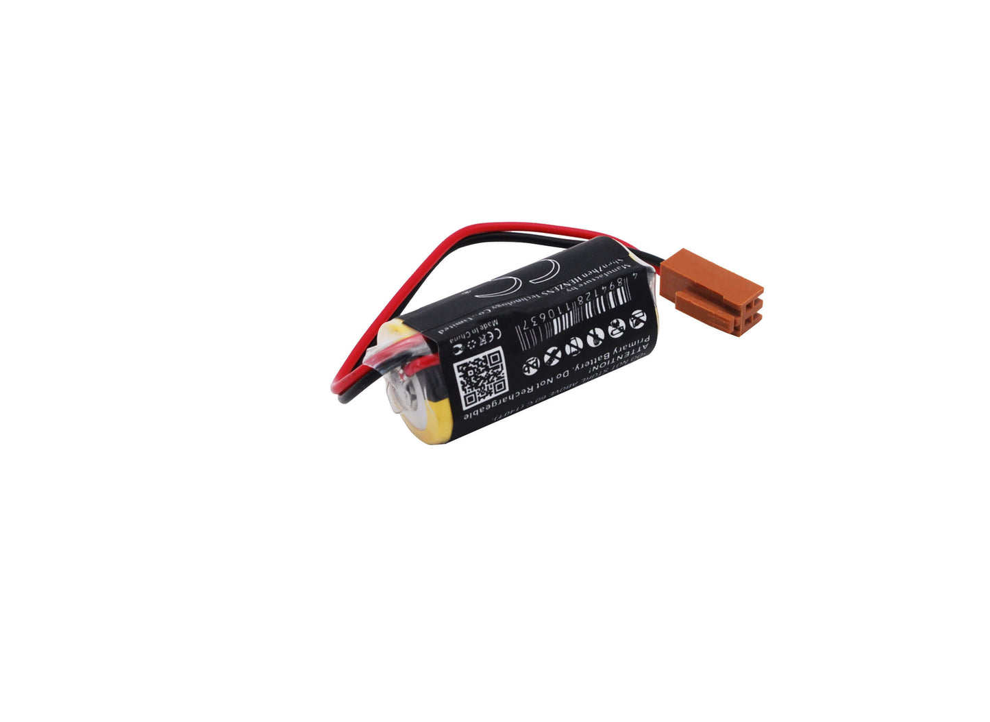3.0V, 1200mAh, Li-MnO2 Battery fits Panasonic, Br2/3a, Br2/3ae2p, 3.6Wh