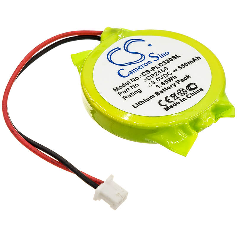 3.0V, 550mAh, Lithium Battery fits Panasonic, Fp-x Series Controllers, Gt32 Display, 1.65Wh