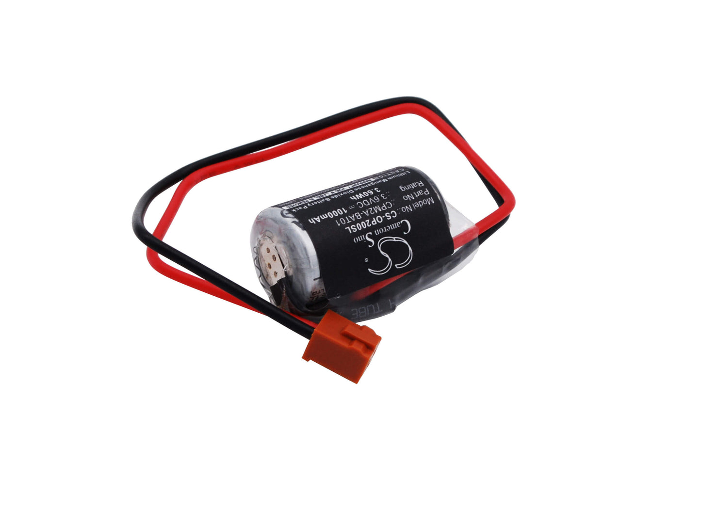 3.6V, 1000mAh, Li-MnO2 Battery fits Omron, Cj1, Cj1g, 3.6Wh