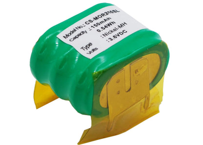 3.6V, 150mAh, Ni-MH Battery fits Motorola, Pmb3.6b, R2600, 0.54Wh