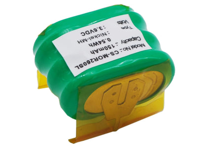 3.6V, 150mAh, Ni-MH Battery fits Motorola, Pmb3.6b, R2600, 0.54Wh