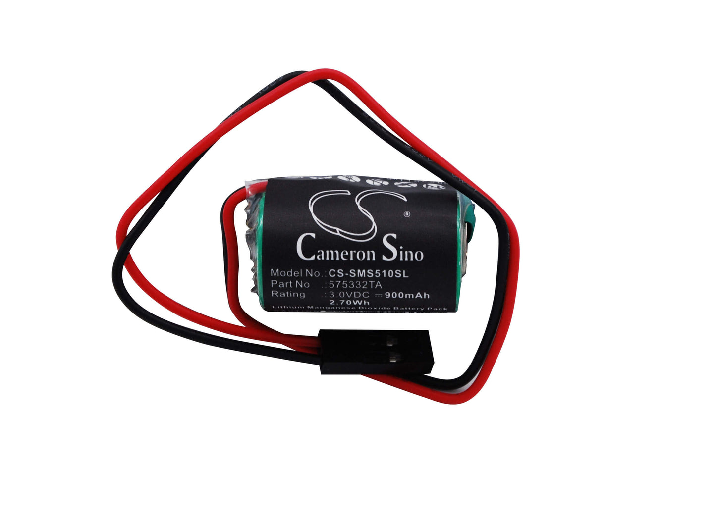3.0V, 900mAh, Li-MnO2 Battery fits Siemens, 6av3 972-1xboo-oaoo, 6es5095-8mao3, 2.7Wh