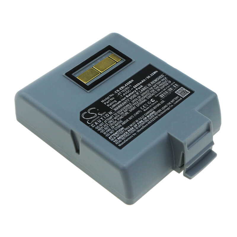 7.4V, 6800mAh, Li-ion Battery fits Zebra, Ql420, Ql420 Plus, 50.32Wh