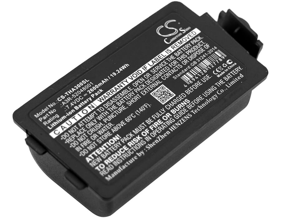 7.4V, 2600mAh, Li-ion Battery fits Tsc, Alpha 3r, 19.24Wh