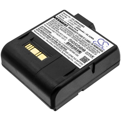 7.4V, 6800mAh, Li-ion Battery fits Zebra, L405, Rw420, 50.32Wh
