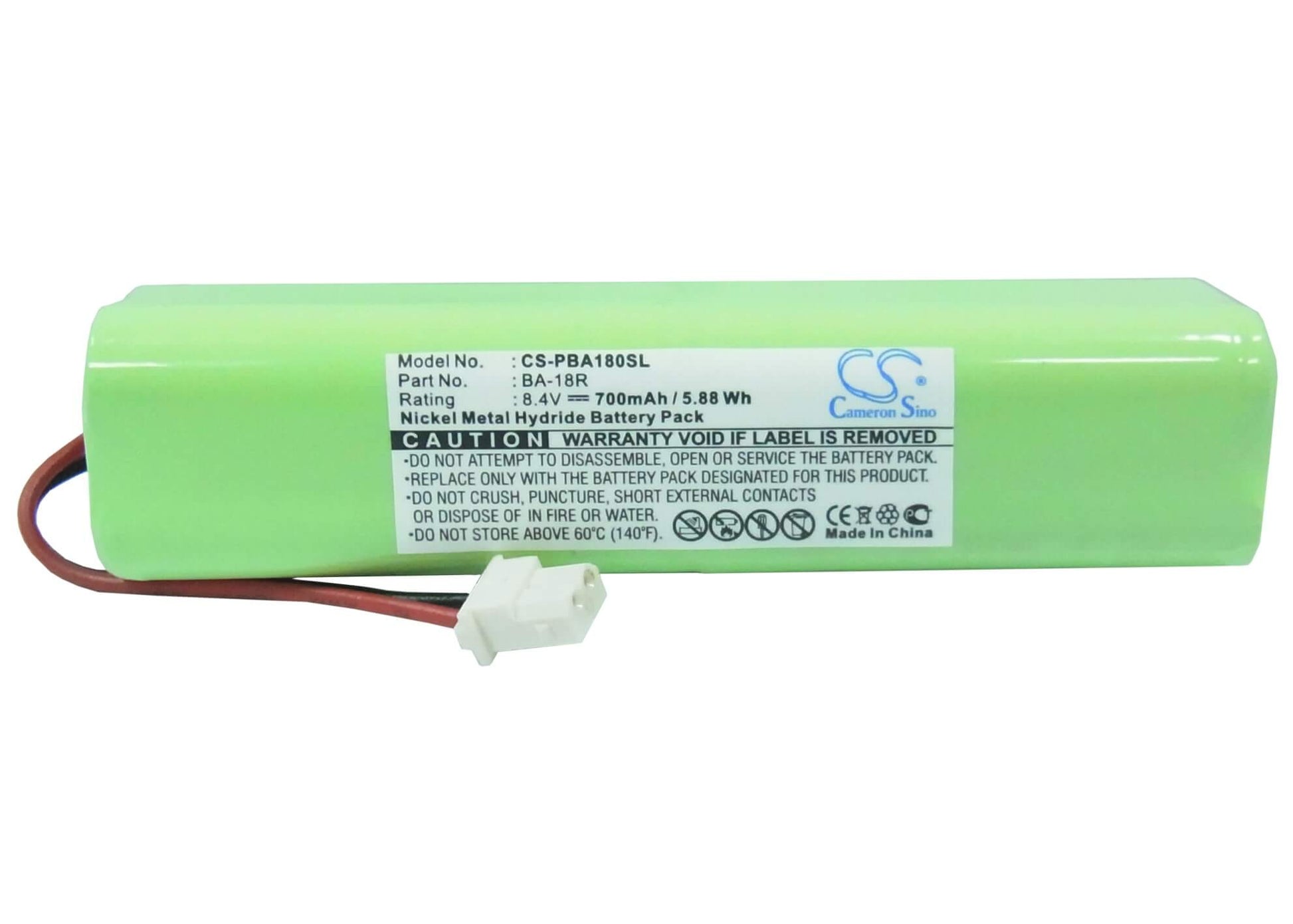 8.4V, 700mAh, Ni-MH Battery fits Brother, Pt-18r, Pt-18rz, 5.88Wh