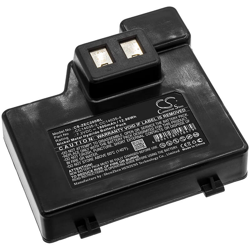 7.2V, 1800mAh, Ni-MH Battery fits Zebra, Cameo 2, 12.96Wh