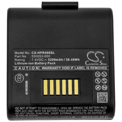 7.4V, 5200mAh, Li-ion Battery fits Oneil, Rp4, 38.48Wh