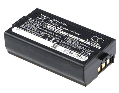 7.4V, 3300mAh, Li-ion Battery fits Brother, Pt-e300, Pt-e500, 24.42Wh
