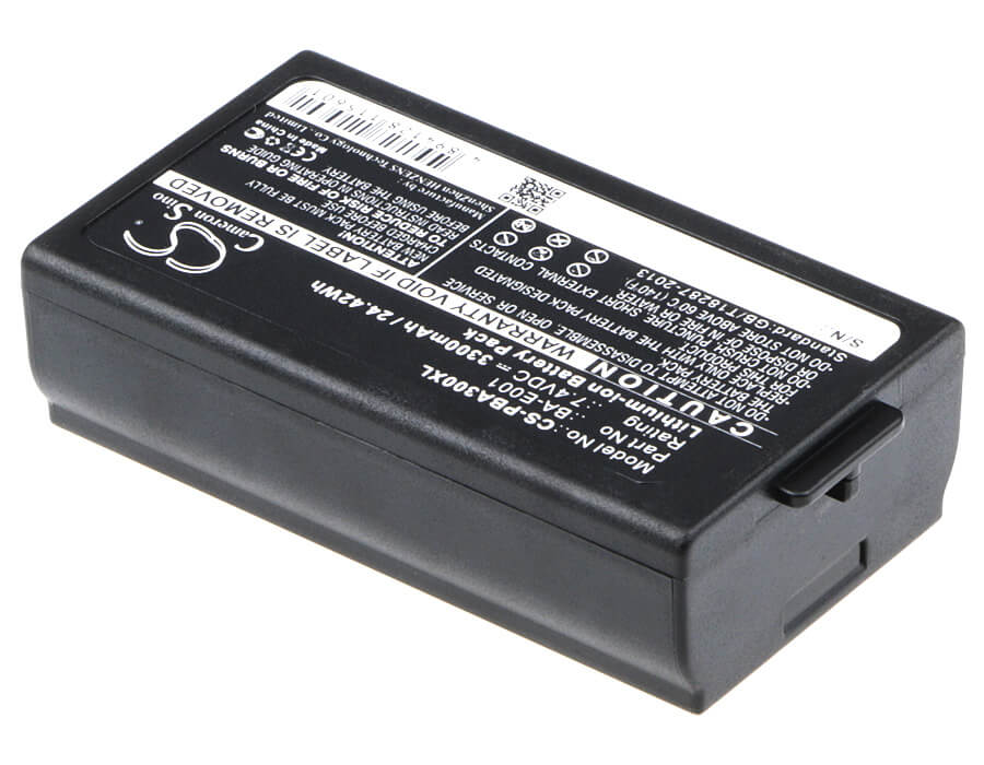 7.4V, 3300mAh, Li-ion Battery fits Brother, Pt-e300, Pt-e500, 24.42Wh