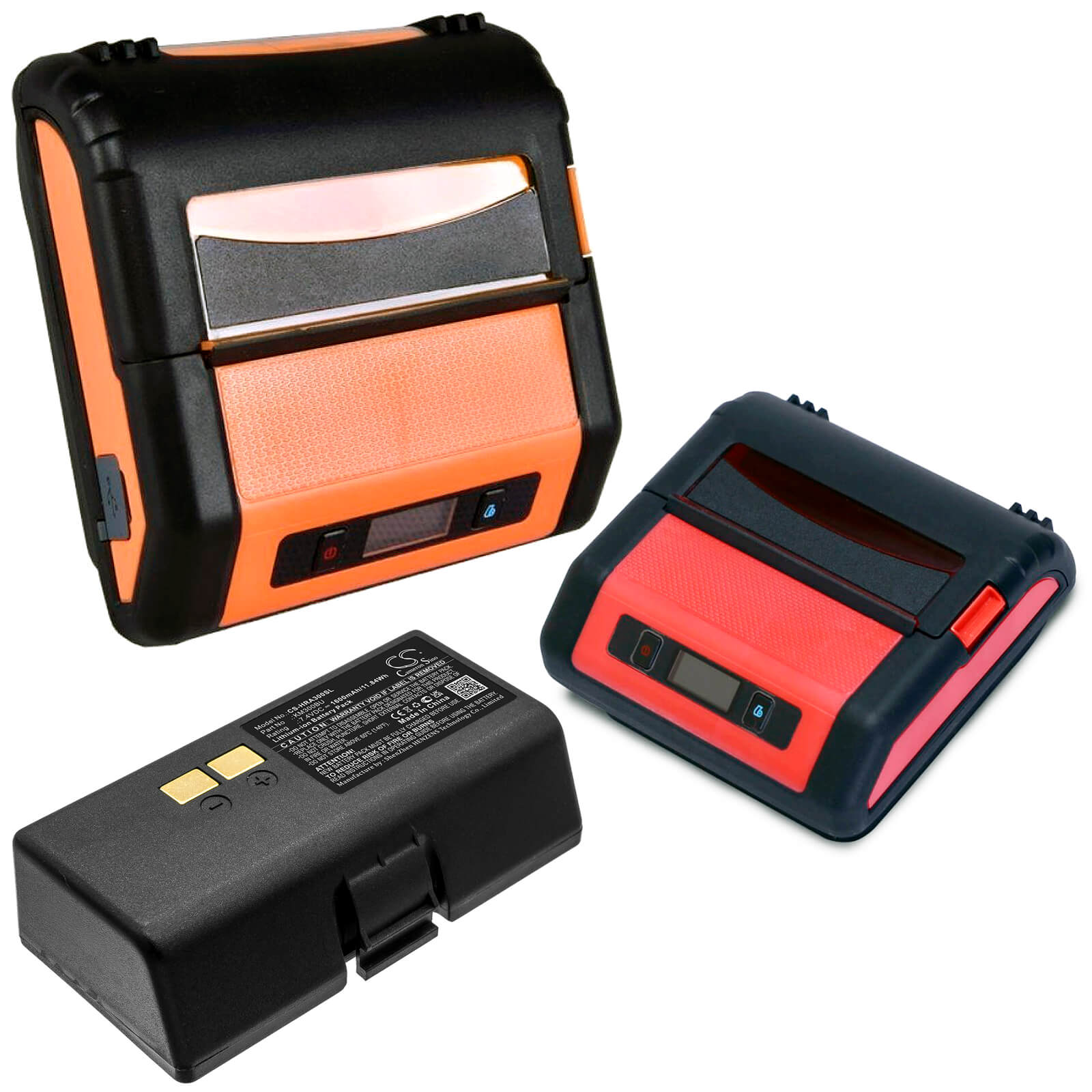 7.4V, 1600mAh, Li-ion Battery fits Hprt, A300, A318, 11.84Wh