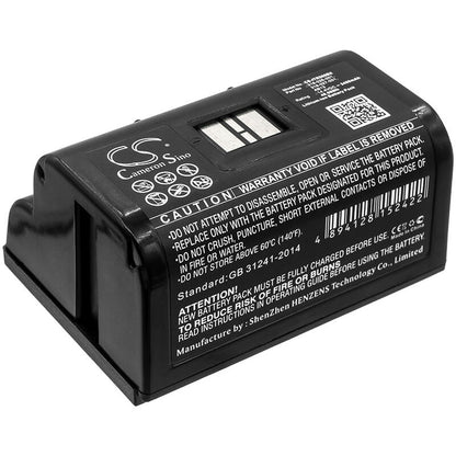 14.4V, 3400mAh, Li-ion Battery fits Intermec, Pb50, Pb51, 48.96Wh