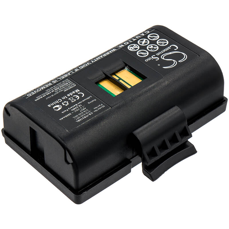 7.4V, 2600mAh, Li-ion Battery fits Intermec, Pb21, Pb22, 19.24Wh