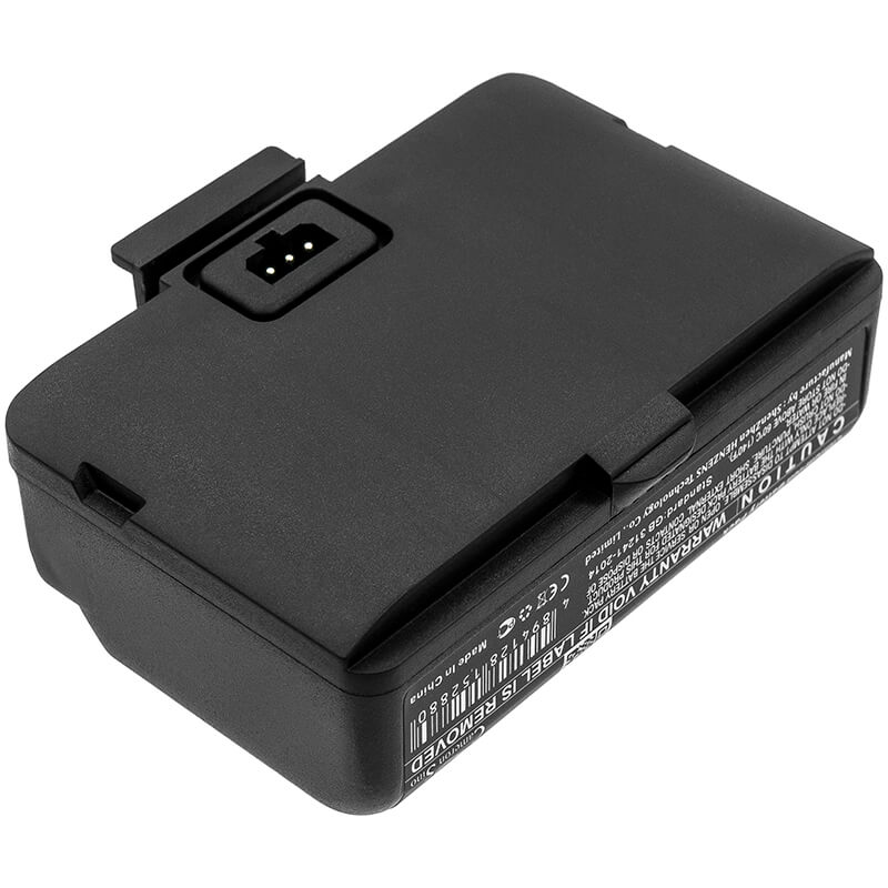 7.4V, 2600mAh, Li-ion Battery fits Zebra, Rw220, Rw320, 19.24Wh