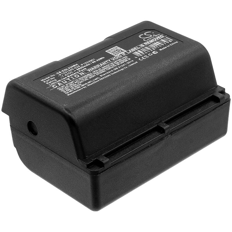 7.4V, 6800mAh, Li-ion Battery fits Zebra, Qln220, Qln220hc, 50.32Wh