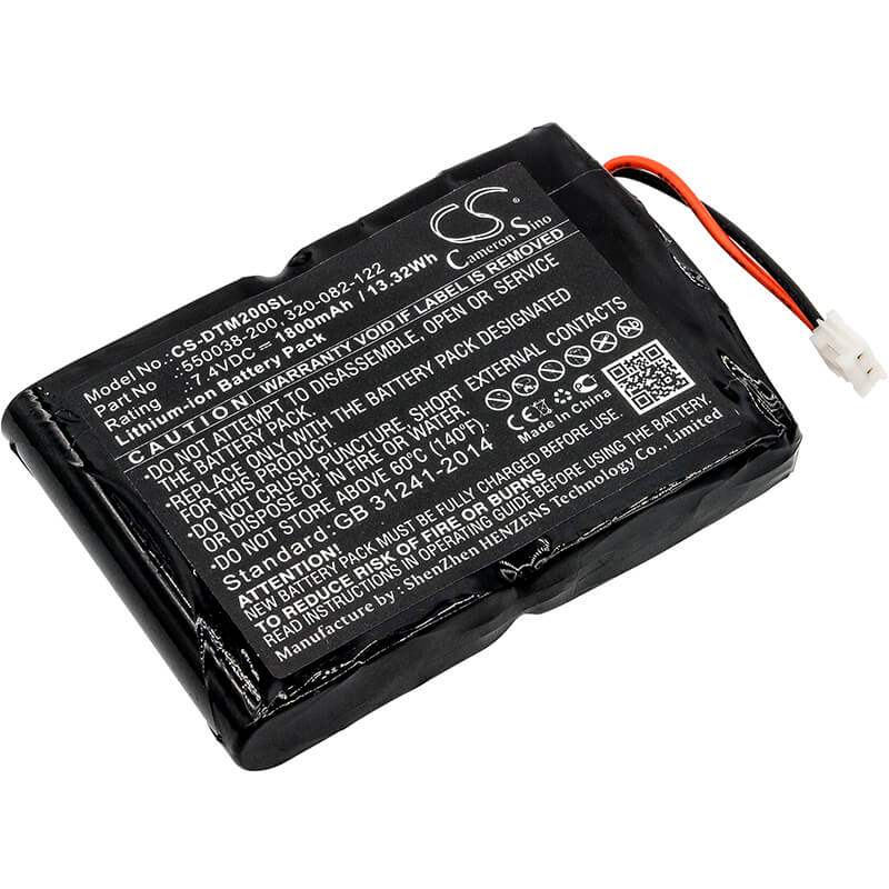 7.4V, 1800mAh, Li-ion Battery fits Oneil, Mf2te, 13.32Wh