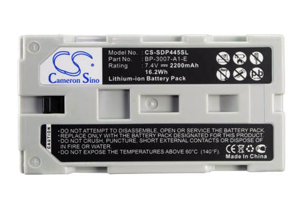 7.4V, 2200mAh, Li-ion Battery fits Seiko, Dpu3445, Dpu-3445, 16.28Wh