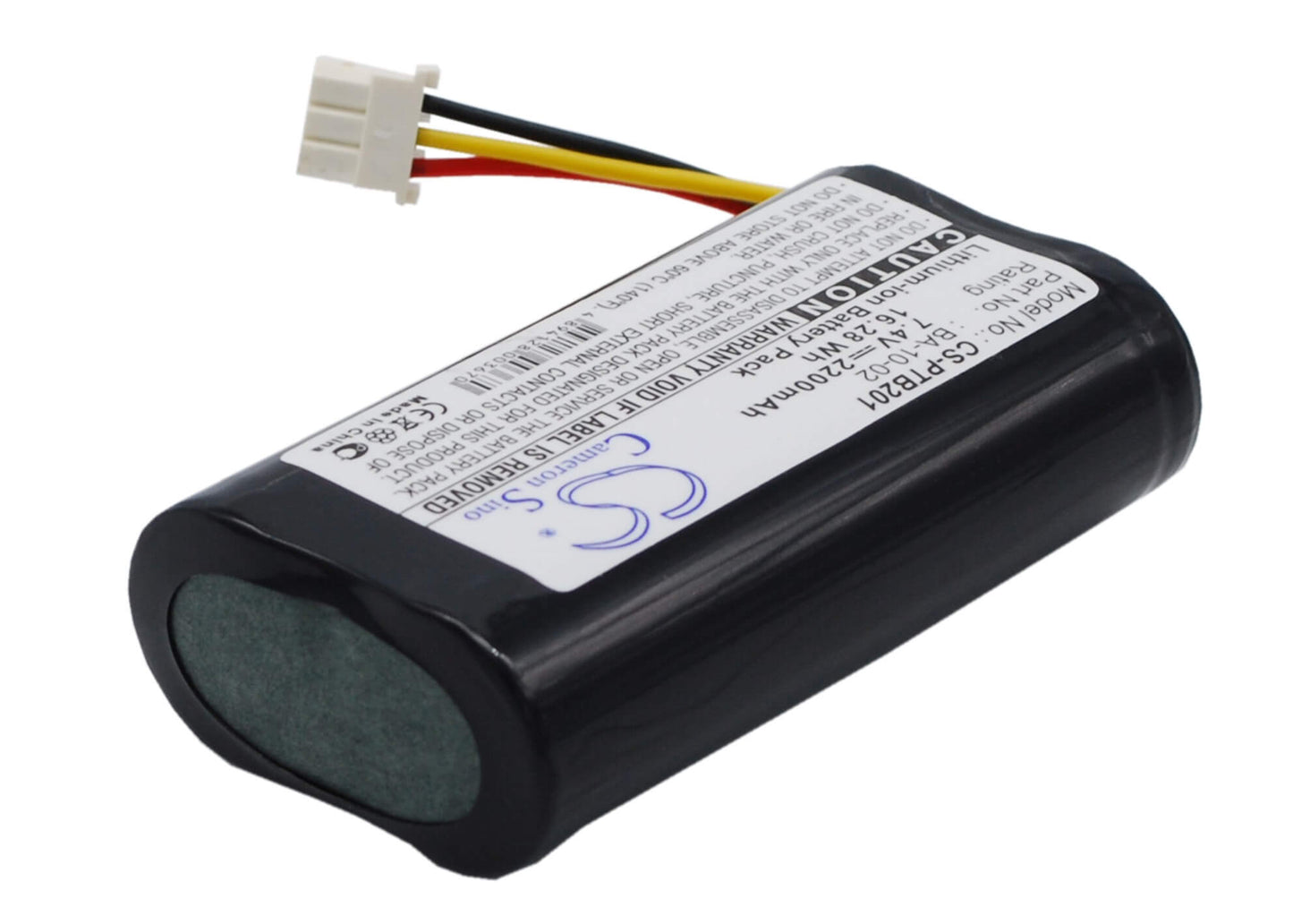 7.4V, 2200mAh, Li-ion Battery fits Citizen, Cmp-10 Mobile Thermal Printer, 16.28Wh