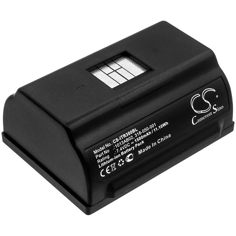 CS-ITR300BL, Portable Printer 7.4V, 1500mAh, Li-ion Battery fits Intermec, Pr2, Pr3, 11.1Wh