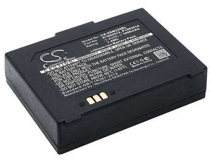 7.4V, 1000mAh, Li-ion Battery fits Zebra, Em 220, Em 220 Mobile Printer, 7.4Wh