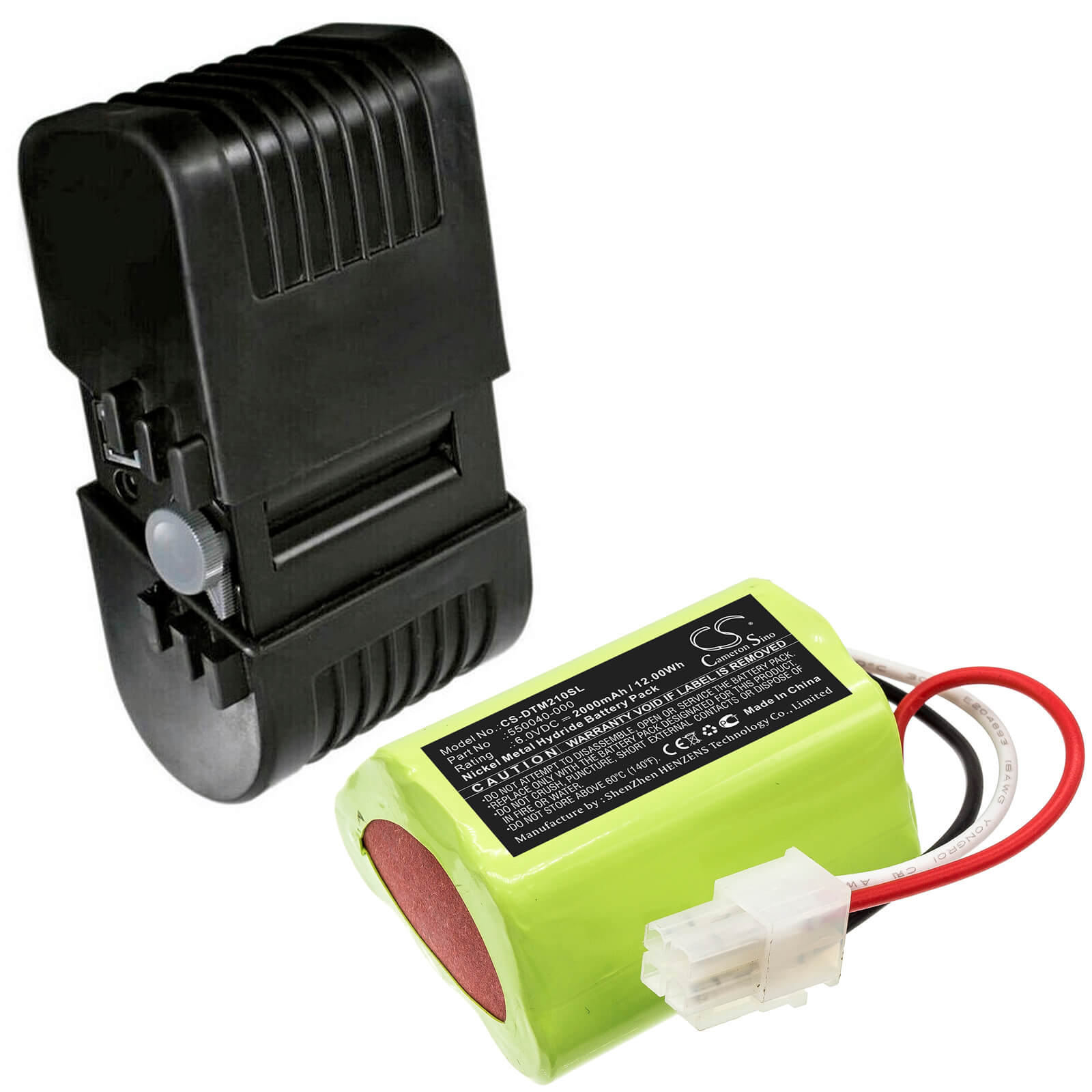 6.0V, 2000mAh, Ni-MH Battery fits Oneil, Microflash 2, 12Wh