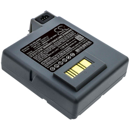 7.4V, 6800mAh, Li-ion Battery fits Zebra, P4t, Rp4, 50.32Wh