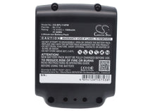 14.4V, 1500mAh, Li-ion Battery fits Black & Decker, Asl146bt12a, Asl146k, 21.6Wh