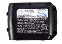 14.4V, 1500mAh, Li-ion Battery fits Makita, Bbo140, Bcf050, 21.6Wh