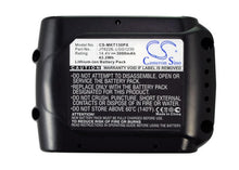 14.4V, 3000mAh, Li-ion Battery fits Makita, Bbo140, Bcf050, 43.2Wh