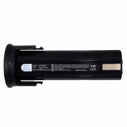 2.4V, 3000mAh, Ni-MH Battery fits Milwaukee, 6538-1, 6539-1, 7.2Wh