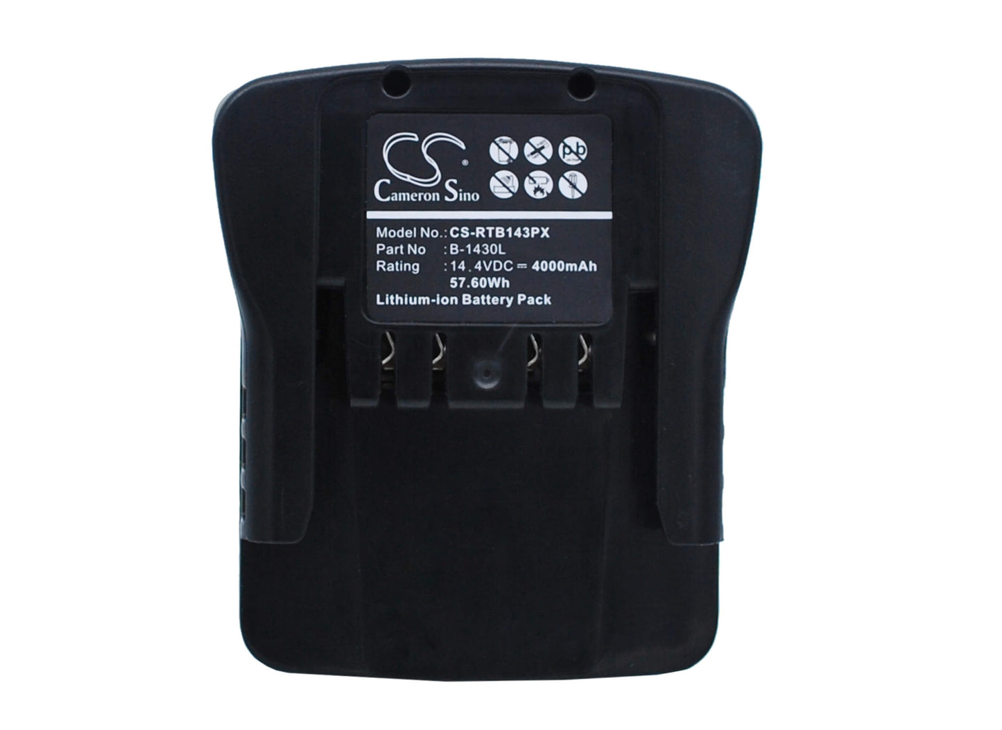 14.4V, 4000mAh, Li-ion Battery fits Paslode, Bbl-140, Bdm-1410, 57.6Wh