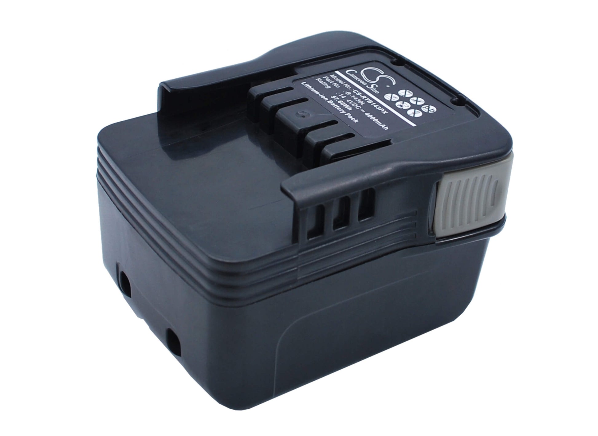 14.4V, 4000mAh, Li-ion Battery fits Paslode, Bbl-140, Bdm-1410, 57.6Wh