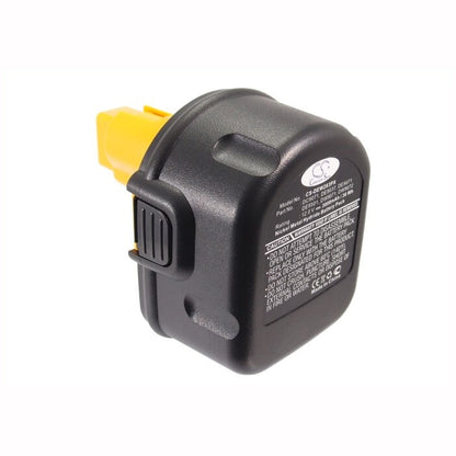 12.0V, 3000mAh, Ni-MH Battery fits Dewalt, 2802k, 2812b, 36Wh