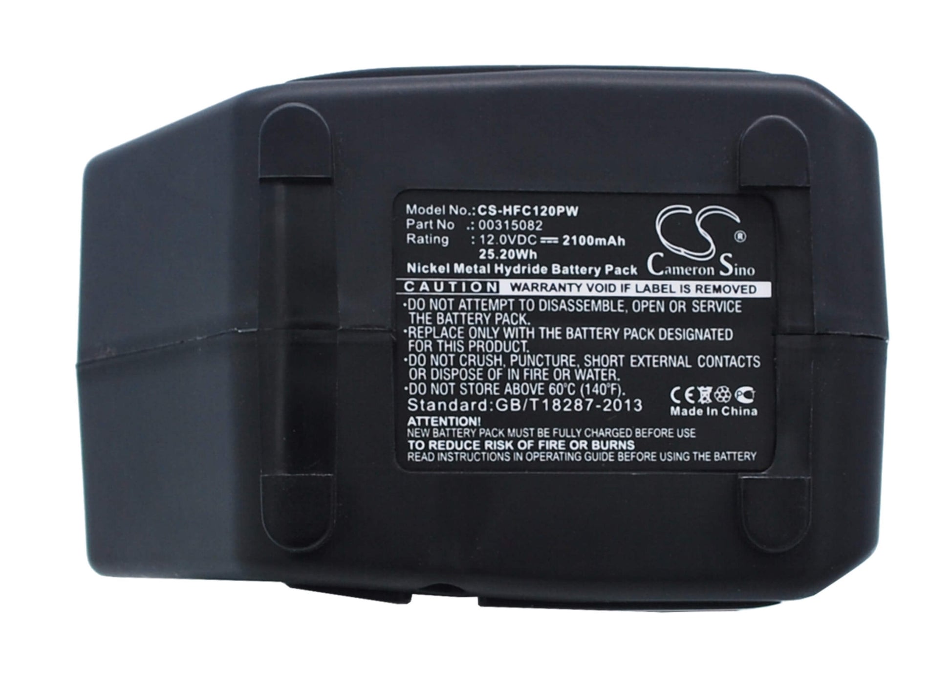 12.0V, 2100mAh, Ni-MH Battery fits Hilti, Sf121, Sid121, 25.2Wh