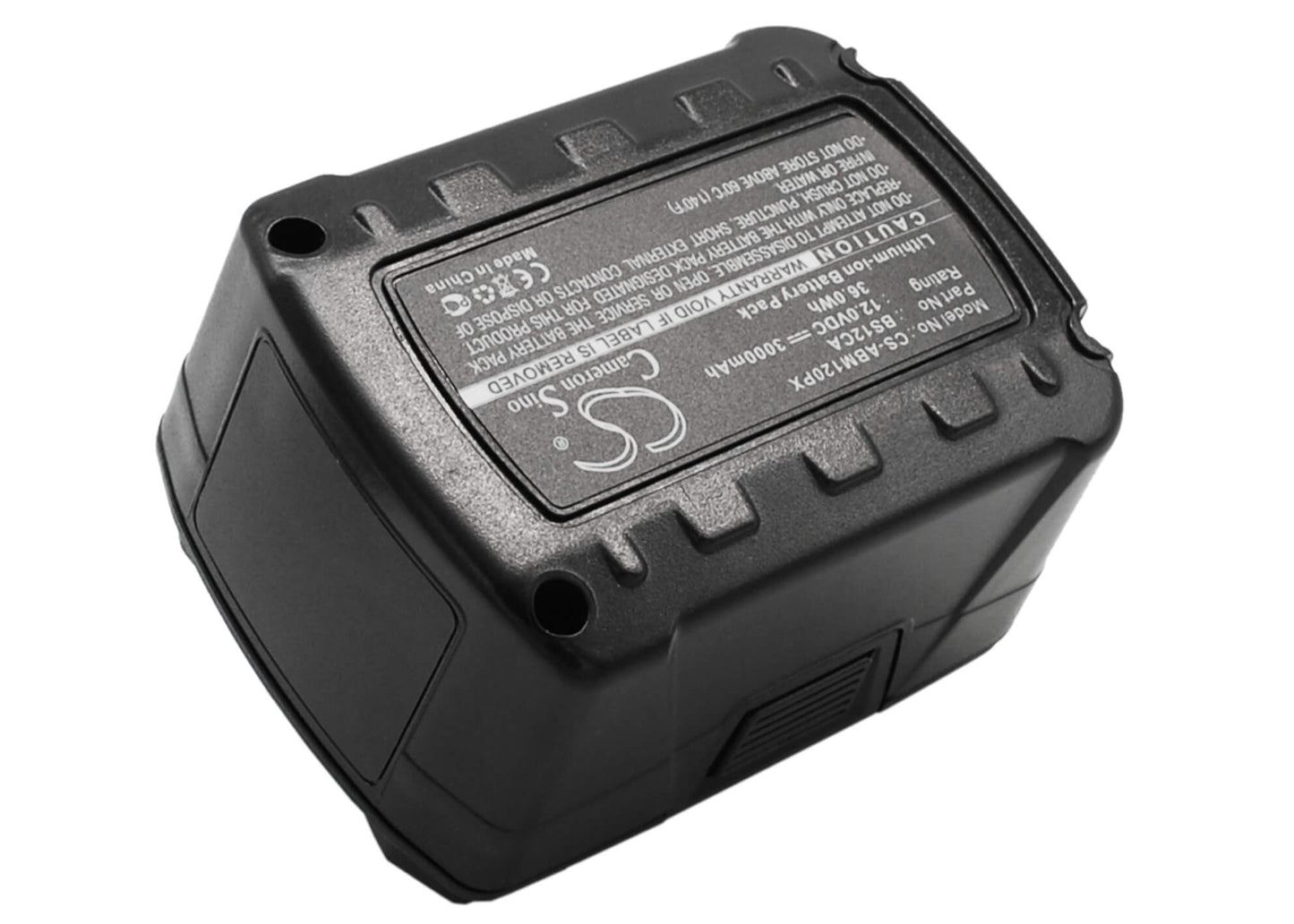 12.0V, 3000mAh, Li-ion Battery fits Aeg, Mc-bs12ca, 36Wh
