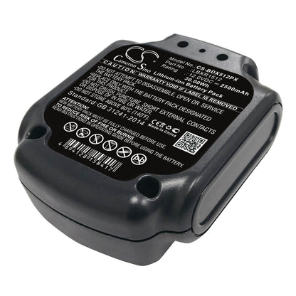 12.0V, 2500mAh, Li-ion Battery fits Black & Decker, Bdcd112, Bdcd12, 30Wh