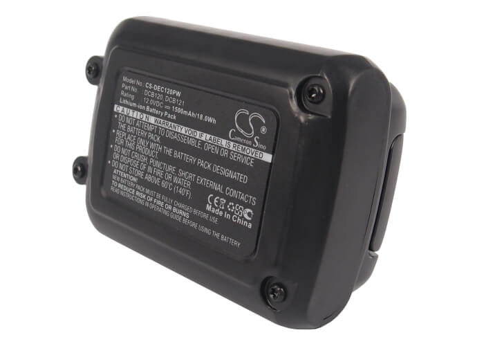12.0V, 1500mAh, Li-ion Battery fits Dewalt, 12v Max Li-ion, Dcd700, 18Wh